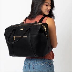 Freshly Picked Ebony Weekender Overnight Bag